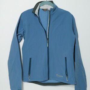 Cloudveil Jacket Women's Medium Blue Maize Cyclone Serendipity Soft Shell